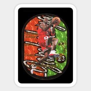 BASKETBALLART -JORDAN CARD 12 Sticker